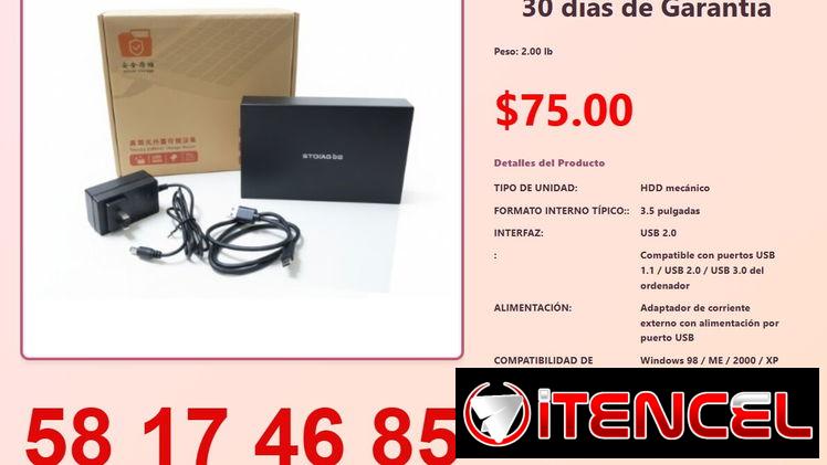 DISCO DURO EXTERNO HDD 3TB 2.0