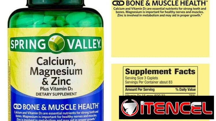 Calcio – magnesio- zinc – 250 tab