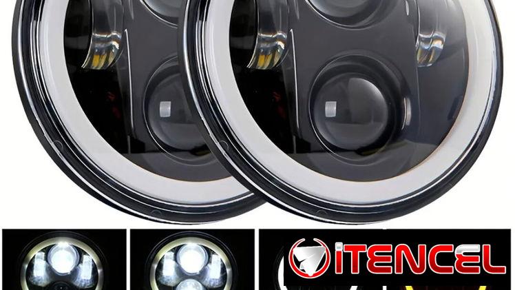 Pantalla 5.75 pulgadas para moto GN125 y muchas más LED calidad q trae luz diurna e intermitente o luz diurna amarilla.