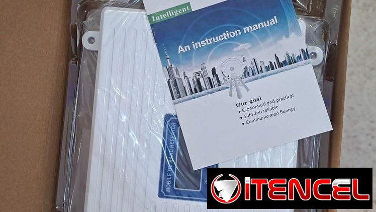 Amplificador de señal de teléfono celular 900/1800/2100MHz 2G/3G/4G Tri Band