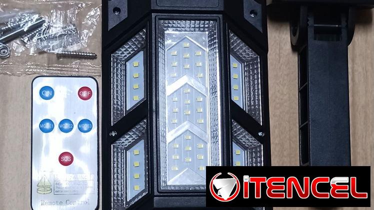 Vendo lámpara led solar con sensor de movimiento