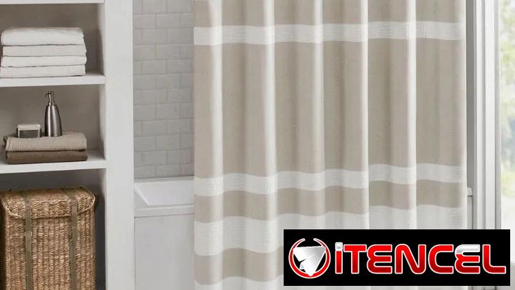 ✅ Cortinas de Baño de Tela Gruesa