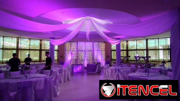 Alquiler de servicios de luces de ambientación o decoracion