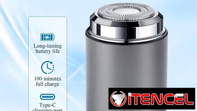 – Mini afeitadora eléctrica portátil