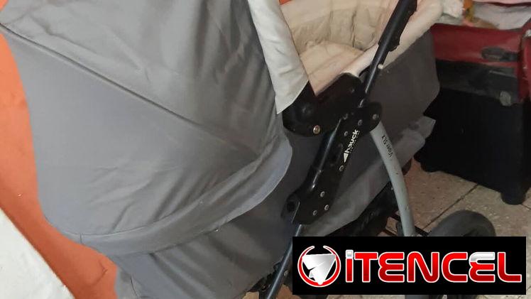 Coche para bebe bien cuidado