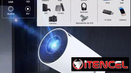 H300 Proyector Profesional 4k HD Android Wifi Led 1080p 10000 Lm: Google Play Store incorporado