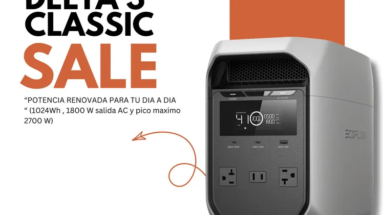 •• Estaciones EcoFlow DELTA 3 , BLUETTI, ANKER NUEVAS + Envío a tu domicilio GRATIS!!! videojuegoshabana.com