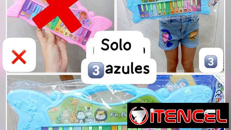 *PIANOLA PEQUEÑA* 🔋🔋 *2 pilas incluídas*