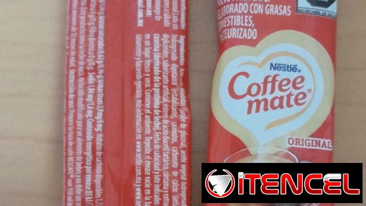 Crema para café,  sobres individuales, en Centro Habana