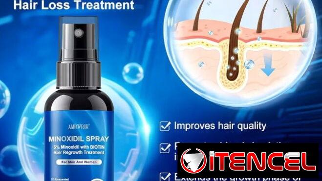 Minoxidil con biotina para crecimiento capilar