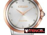 CITIZEN ECODRIVE CECI PARA MUJER (EM0956-54A) DE 32MM , NUEVO A ESTRENAR POR USTED , CRISTAL DE ZAFIRO ESFERICO 58049738