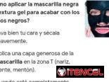 Mascarilla facial para puntos negros