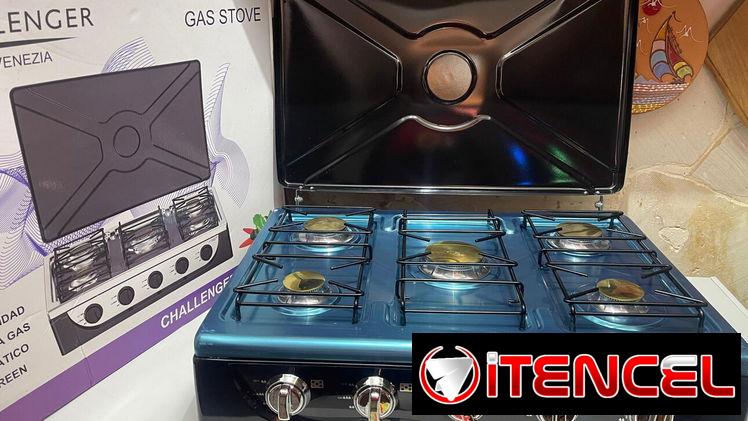 💥ESTUFA de GAS De 5 HORNILLAS