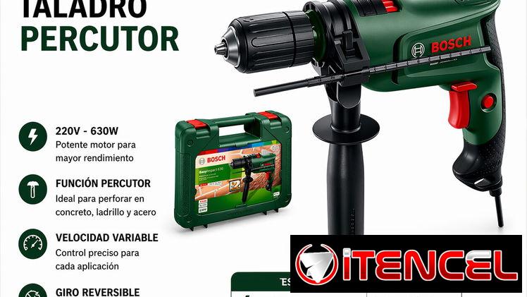 Taladro percutor Bosch 220v 630w