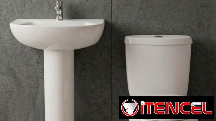 Juegos de baños, inodoros y lavamanos