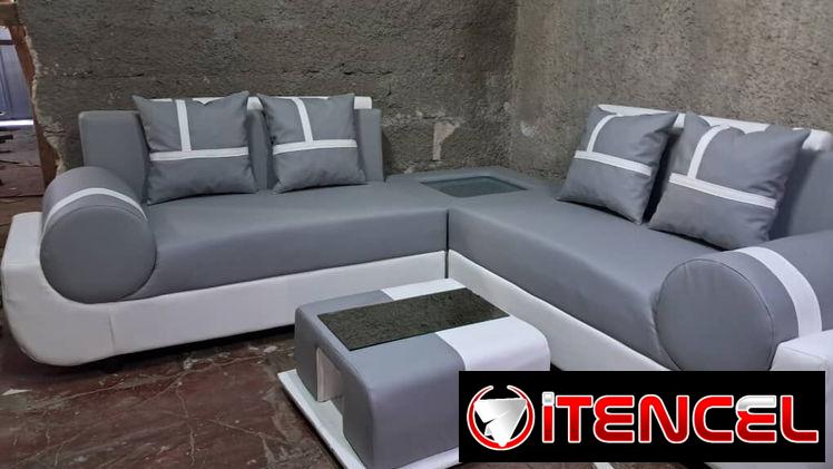 Juego de muebles de varios tipos