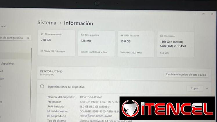💻 Laptop Dell Latitude 5440