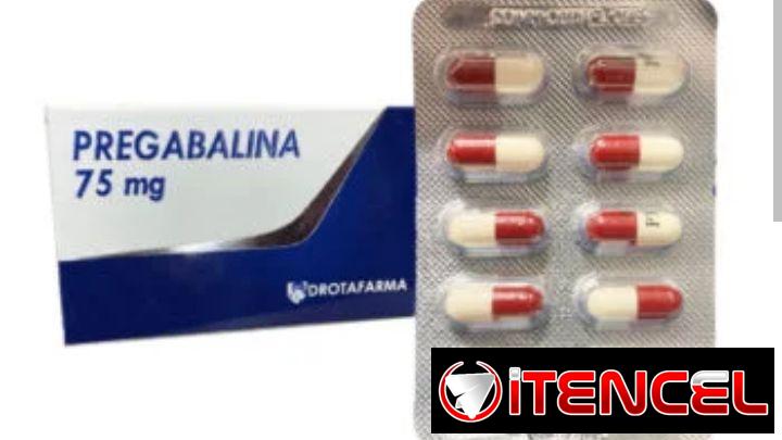 Venta de Pregabalina. Blíster de 10 tabletas en 2000 pesos
