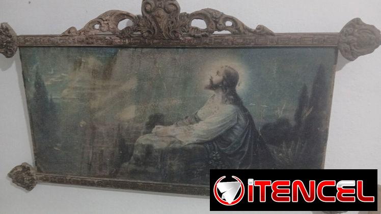 Cuadro antiguo para restaurar