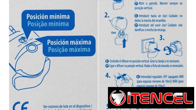 Difusor de olor eléctrico