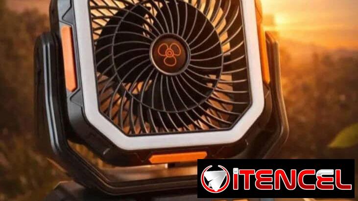 Ventilador Recargable f22 40,000 mAh – Autonomía Extremada. Precio:85 USD. ✅Duración de la batería Hasta 128 horas en ve