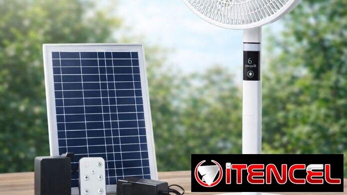 55 USD Ventilador recargable