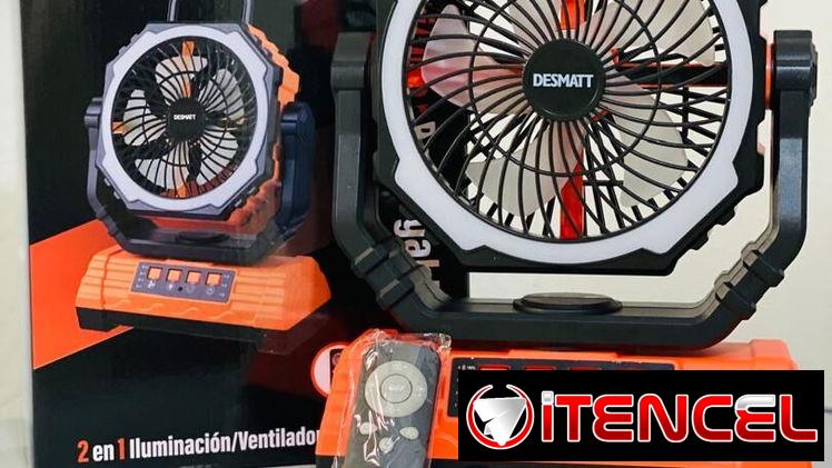 Ventiladores recargables. Lisa