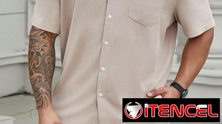 Conjunto Shorts y camisa de lino 58547626