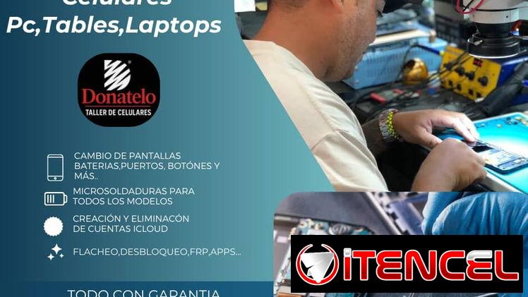TALLER DE CELULARES DONATELO, RADICAMOS EN EL VEDADO Y OFRECEMOS TODO TIPO DE SERVICIOS (Kinetica)
