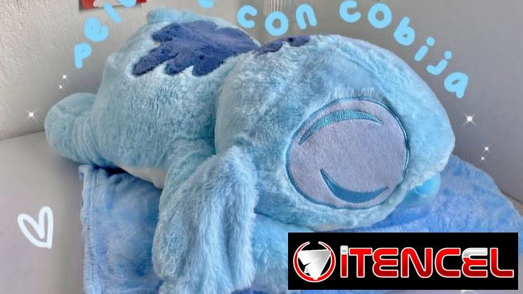 Stitch grande con cobija ANTIALÉRGICA