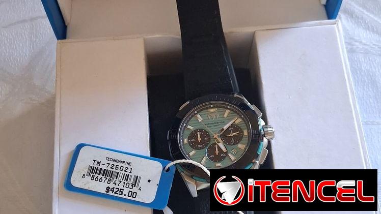 Vendo mi reloj TechnoMarine Seven Seas  original en su caja modelo TM-725021 reloj de lujo rebaja a solo 150$ Usd.Escuc