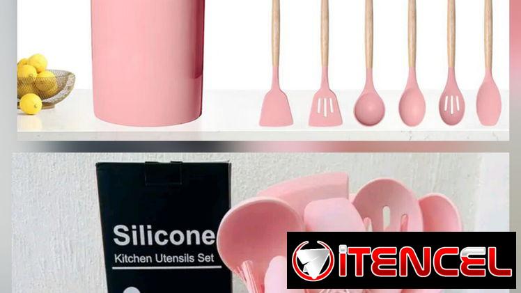 Set de cucharones de silicona