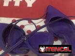 Trusa de mujer y zapatos de mujer #36 morado.