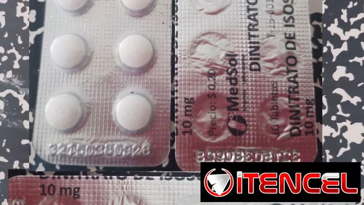 Dinitrato de Isosorbida 10mg V.9/28 Medsol 10 💊 $100 Lea anuncio completo antes de contactar 55665753