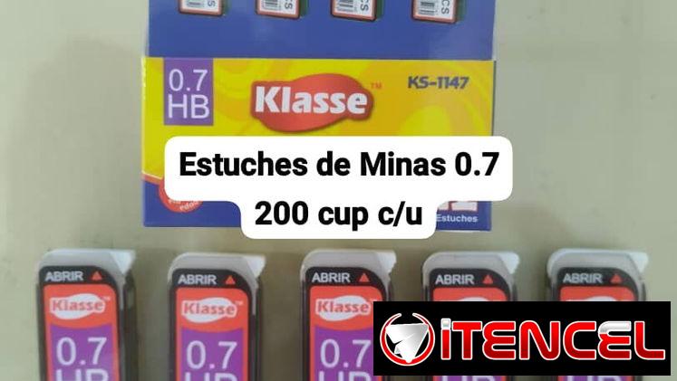Portaminas, minas, supergomas…