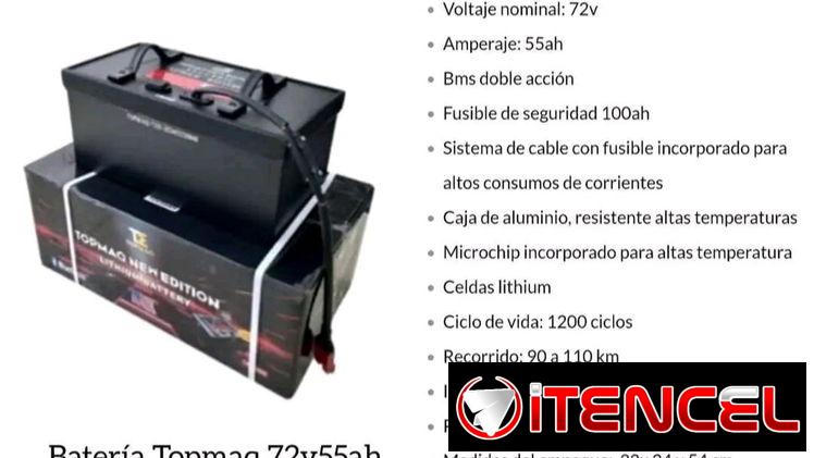 Baterías Topmaq Bryderk