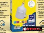 bombillas y lampara recargable