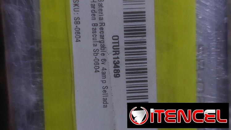 Batería Recargables de 6v 4,5 amp nuevas selladas Harden