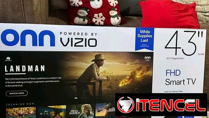 TELEVISOR SMART TV ONN VIZIO DE 43″ FULL HD.NUEVO EN CAJA!
