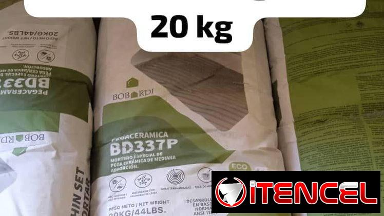 Cemento cola importado de 20 y 25 kg