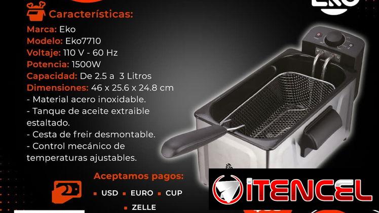 🥩 60 🥩 FREIDORA ELÉCTRICA DE ACEITE 3 LITROS. FACTURA Y GARANTÍA DE 1 AÑO. TLF 54833699