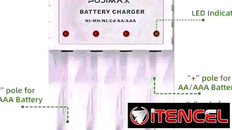 Todo en pilas recargables aa y aaa y Cargadores