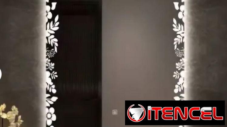 Espejo de pared LED y Espejo de pie
