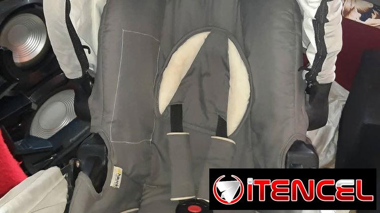 Coche para bebe bien cuidado
