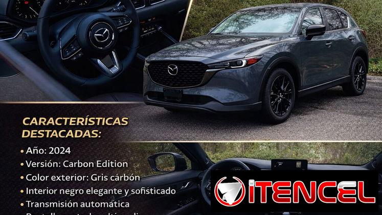 ✅Mazda CX-5 Carbon Edition 2024‼️. Precio Ajustable