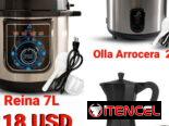 Venta de combos de ollas reina, arrocera, Cafetera eléctrica, sandwichera. Un solo pago por varios productos. 📲 WhatsAp