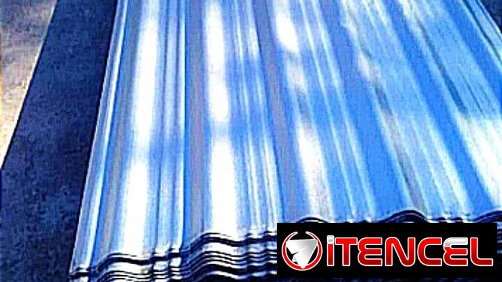 Tejas galvanizada de 3.85