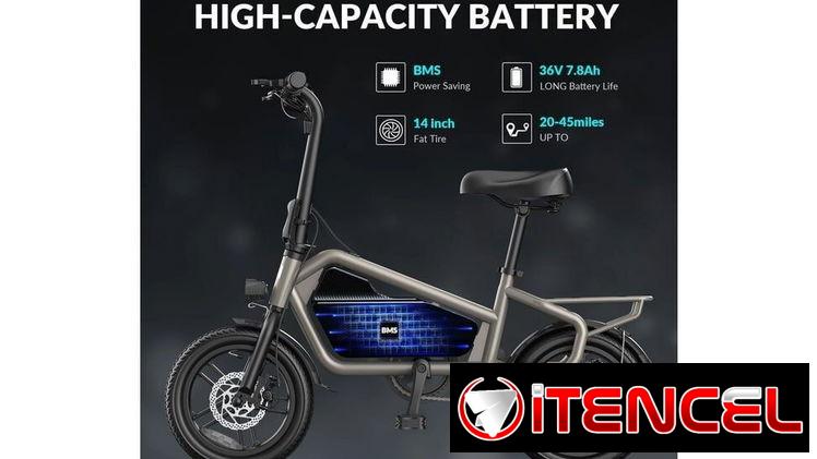 📞53884600.🎇 Bicicleta Eléctrica 5TH WHEEL 14″ para Adultos – Motor 650W Pico🎇 Mensajería disponible.🚴
