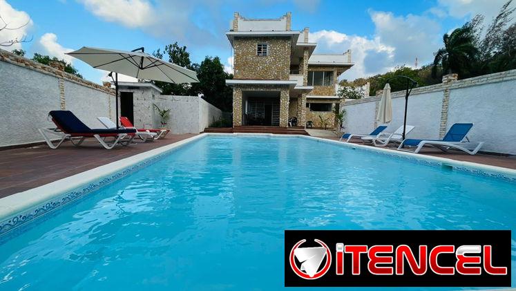 Cod.Z 🌊 Renta de Casa con Piscina en Playa Bocaciega | 4 Hab | Lujo y Confort