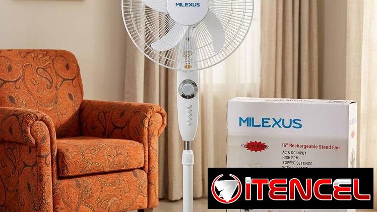 *📦💡Ventilador Recargable Milexus* *​Disponibles unidades nuevas en su empaque original.*